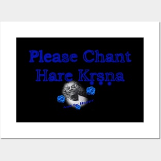 Please Chant HARE KRSNA! Posters and Art